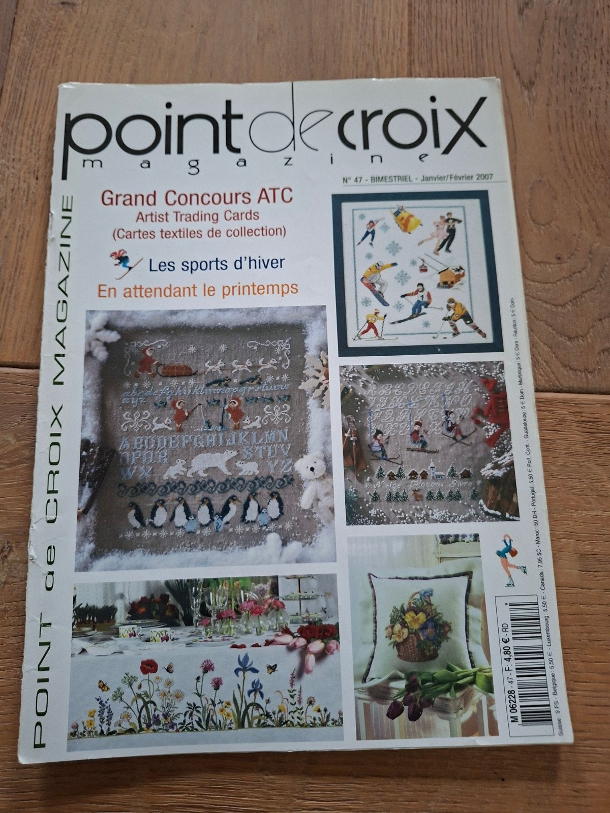 Point de Croix Magazine - Borduurpatronen (Jan/Feb 2007), Ophalen of Verzenden, Gebruikt, Handborduren, Patroon