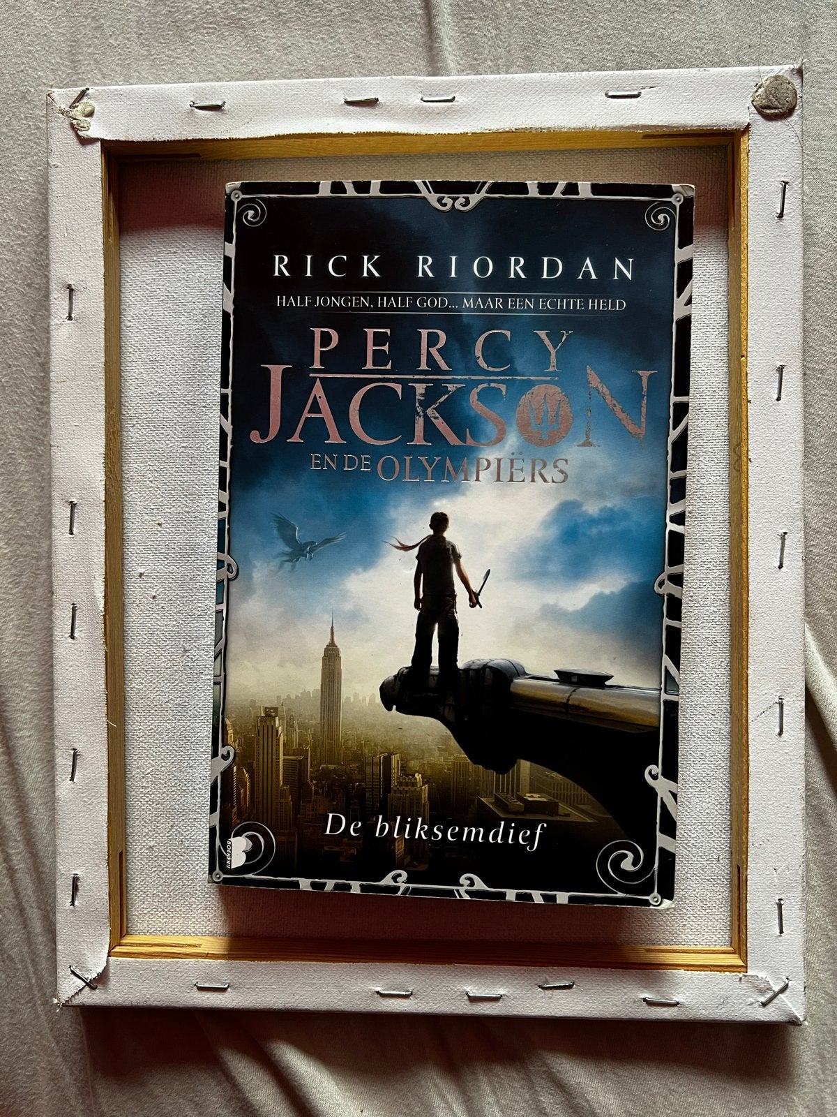 Percy Jackson en de Olympiërs - Complete serie (5 boeken), Ophalen of Verzenden, Zo goed als nieuw, Fictie