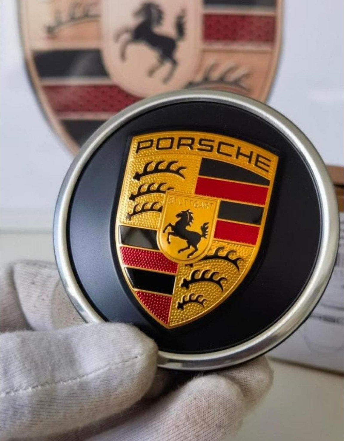 Nieuw origineel porsche wieldop / wiel cap (enkel stuk) incl, Verzenden, Nieuw, Transport