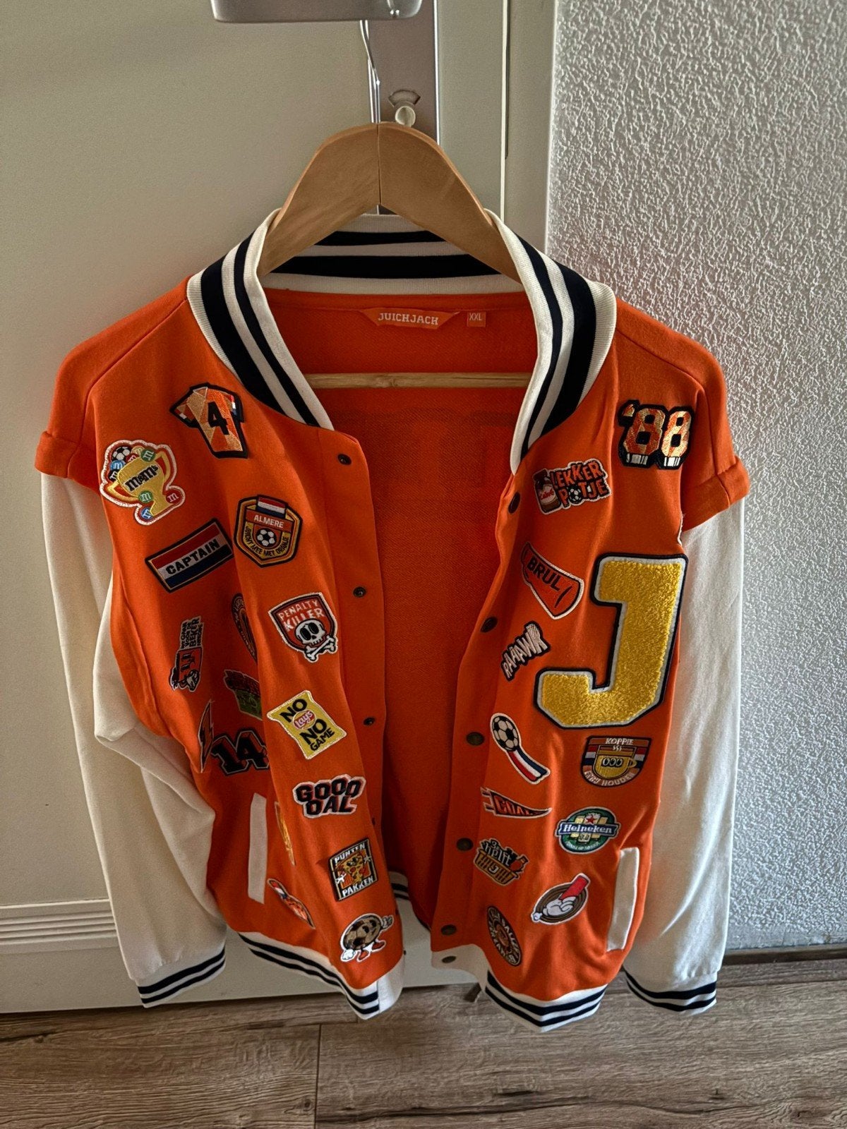 Jumbo Juichjack met alle emblemen en Almere plaatsnaam, Jumbo, Ophalen of Verzenden