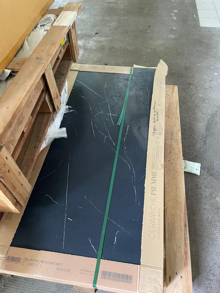 Vloertegels 60x120, Doe-het-zelf en Verbouw, Vloerdelen en Plavuizen, Ophalen, 30 cm of meer, Steen of Klei, 50 tot 150 cm