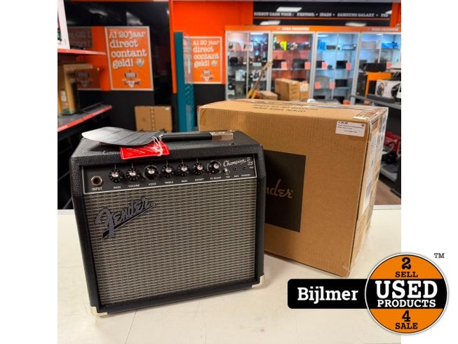 Fender Champion II Comboversterker Gitaar | Nieuw uit doos, Fender, Zo goed als nieuw, Support@fender.com, 17600 Catalina Street
Los Angeles, CA 90746
USA