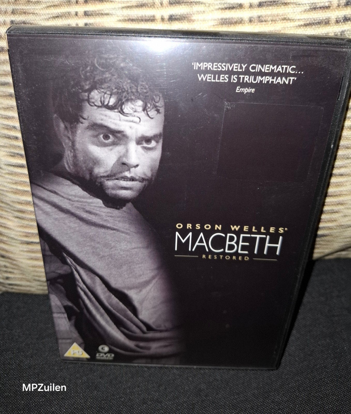 Macbeth  .. Orson Welles, Ophalen of Verzenden, Zo goed als nieuw