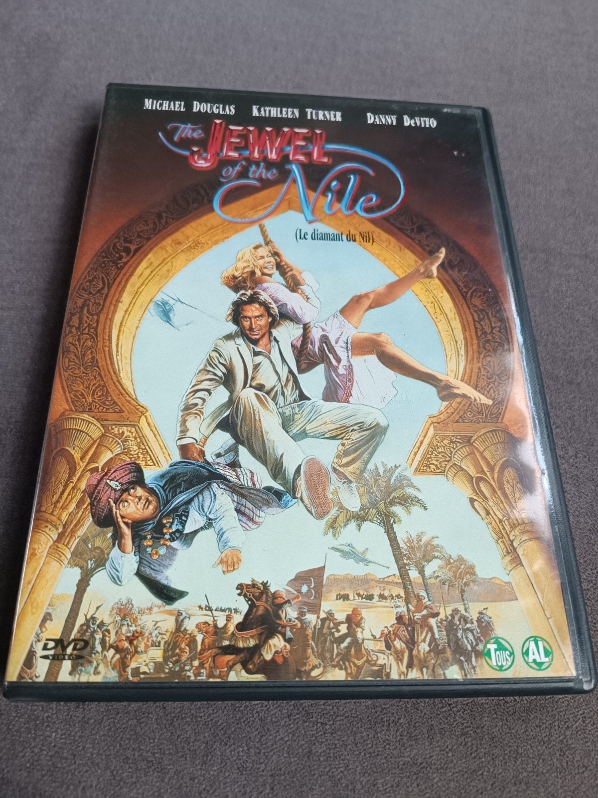 The jewel of the Nile - dvd, Ophalen of Verzenden, Zo goed als nieuw, Actie en Avontuur, Alle leeftijden