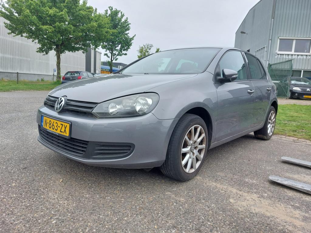 Golf 6 voorkop LA7T compleet 1.2 tsi, Ophalen, Gebruikt, Bumper, Volkswagen