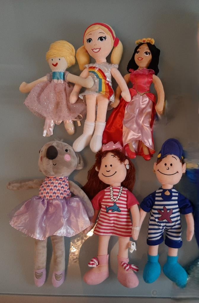 K3, Prinsessia,  Plons & Parel en  Ballerina poppen, Verzenden, Zo goed als nieuw, Overige typen