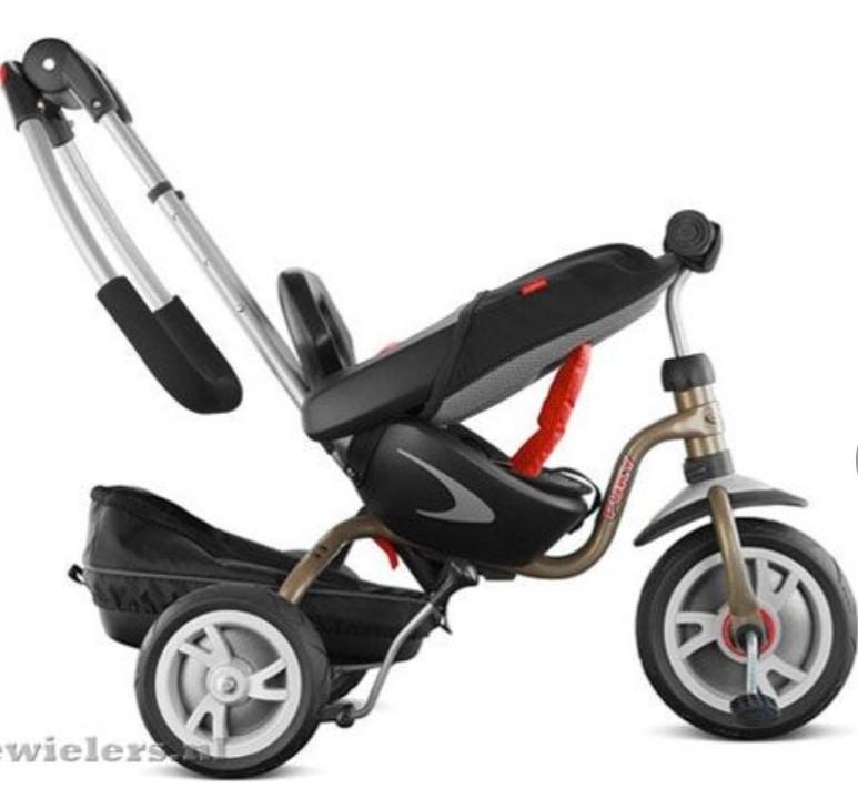 Puky Ceety CAT S6 kinder driewieler met duwstang, Ophalen, Gebruikt, Puky, Verstelbare zitting