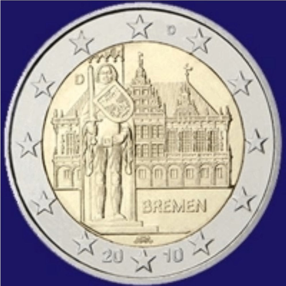 Euromunten, Postzegels en Munten, Ophalen of Verzenden, Duitsland, 2 euro, Losse munt
