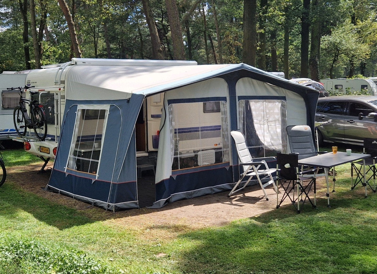 Dorema Madison 11 (900-925) stalen frame, Caravans en Kamperen, Ophalen, Gebruikt, Dorema
