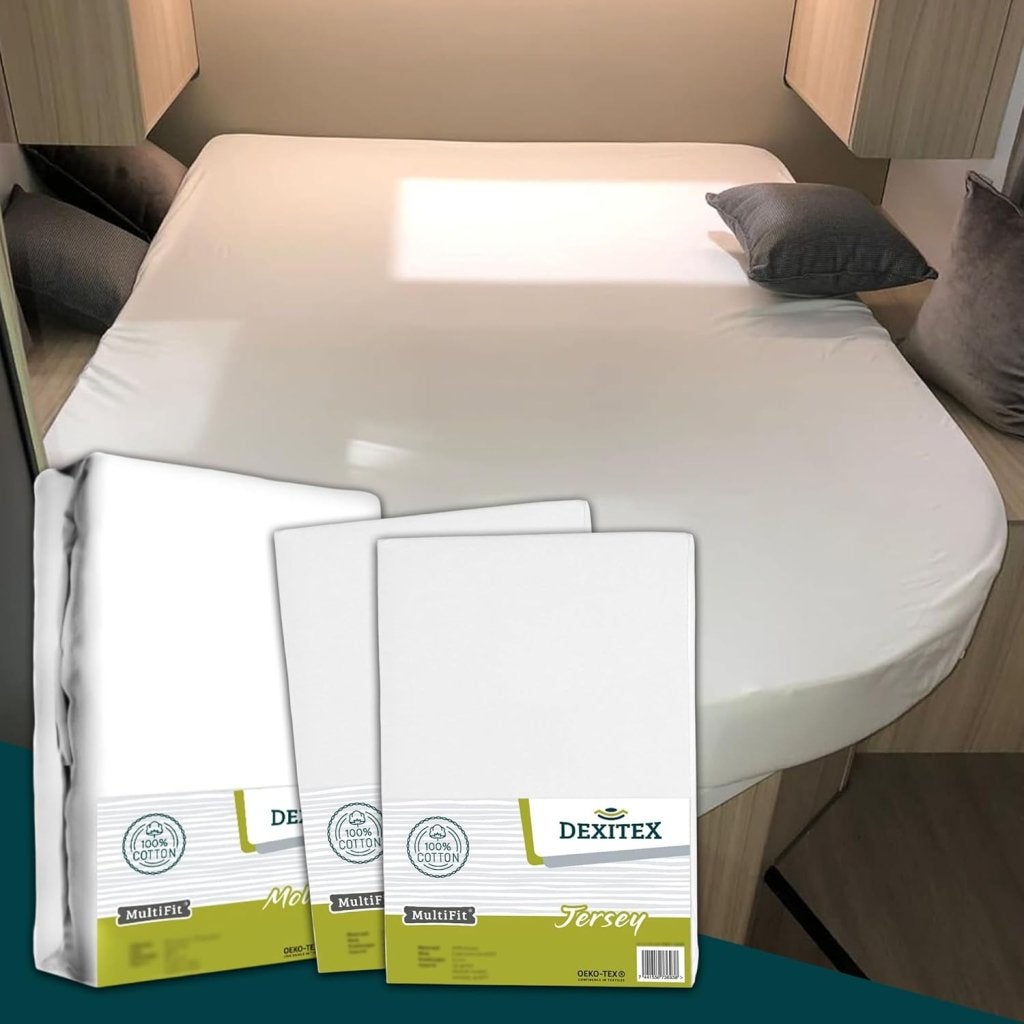 Queensbed Set, Eilandbed 1 Molton + 2 Hoeslakens Jersey kato, Niet ingevuld, Niet ingevuld, Niet ingevuld