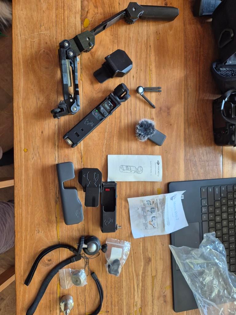 DJI Pocket 2 gimbal zo goed als nieuw 3D-geprinte a, Ophalen of Verzenden, Zo goed als nieuw