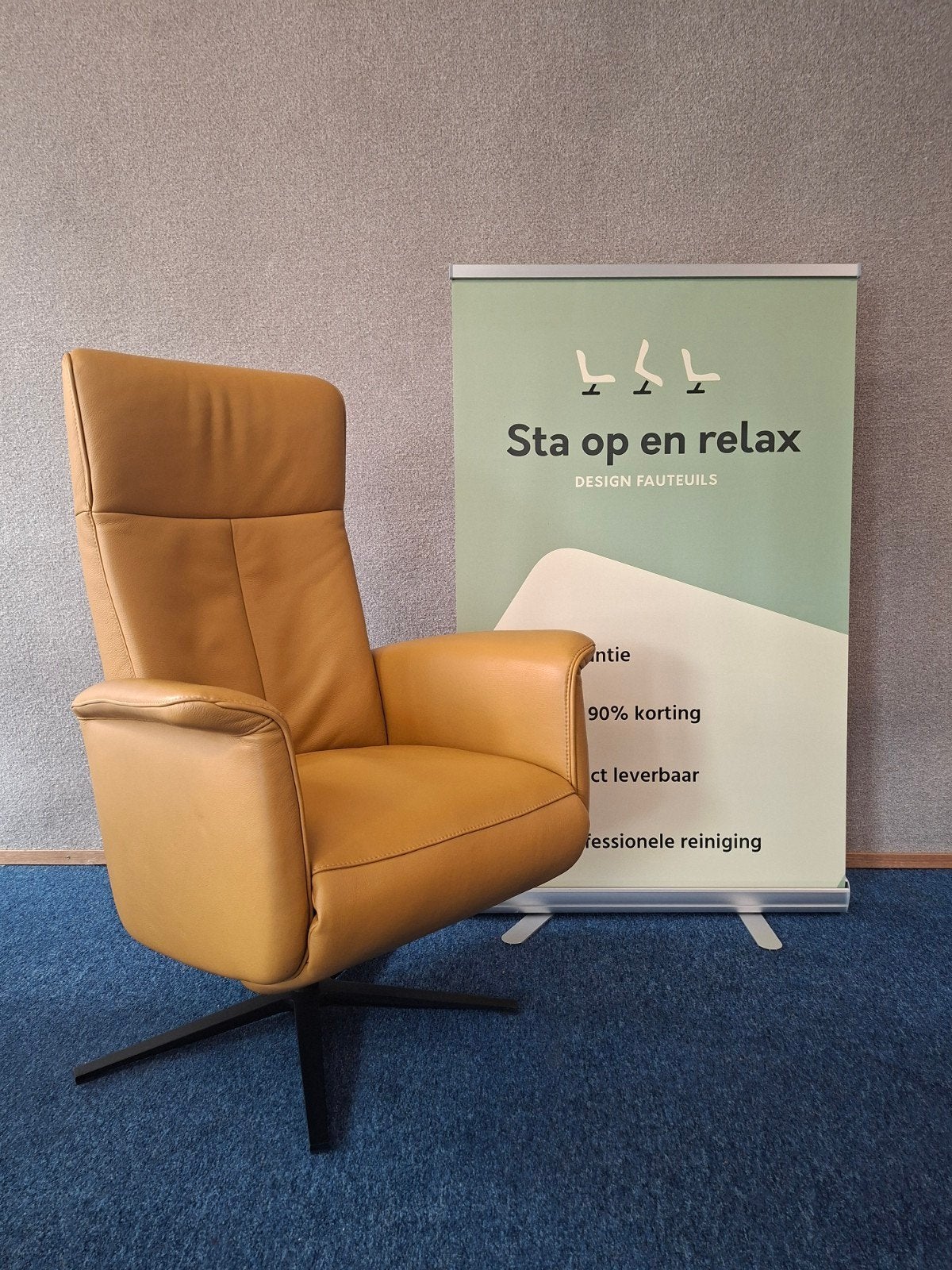 sta op relax fauteuil Prominent B-200 1J OUD Extra luxe!