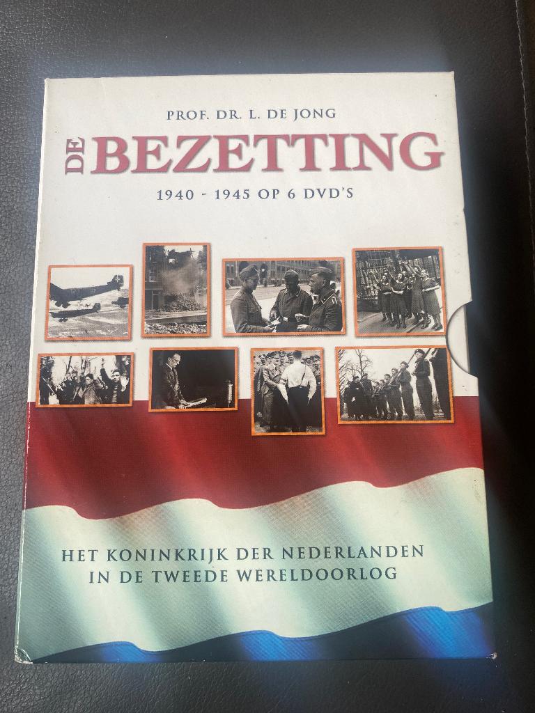 Prof.Dr. L. De Jong : De Bezetting ( 6 dvd box ), Alle leeftijden, Ophalen of Verzenden, Zo goed als nieuw