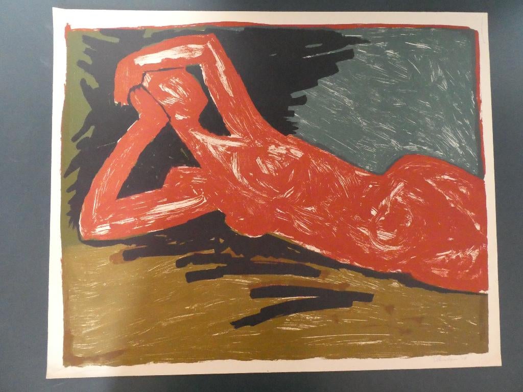 Wally Elenbaas: litho's, gouaches, zeefdrukken, Ophalen