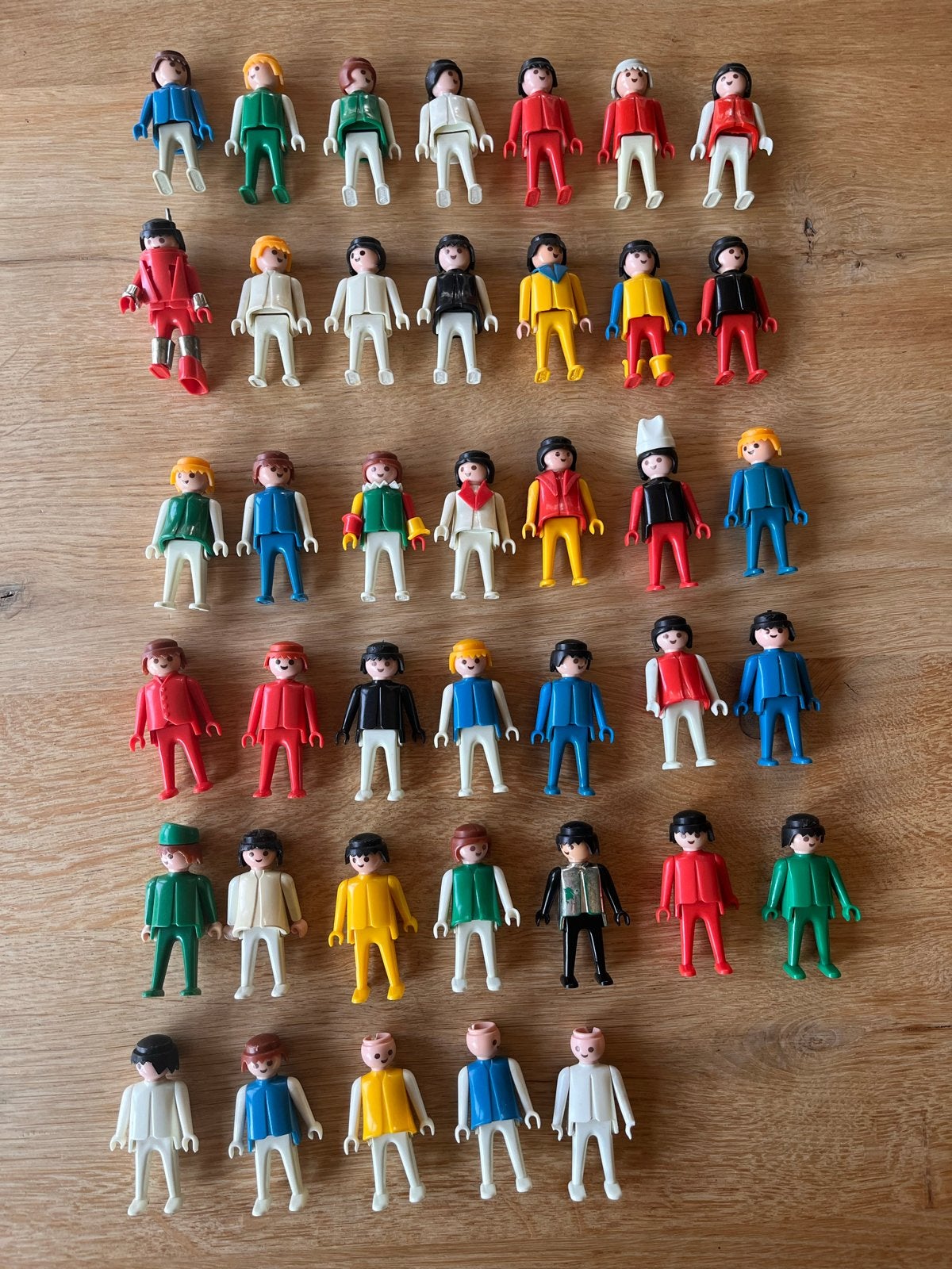 40 vintage Playmobil poppetjes - diverse figuren, Kinderen en Baby's, Speelgoed | Playmobil, Ophalen of Verzenden, Gebruikt