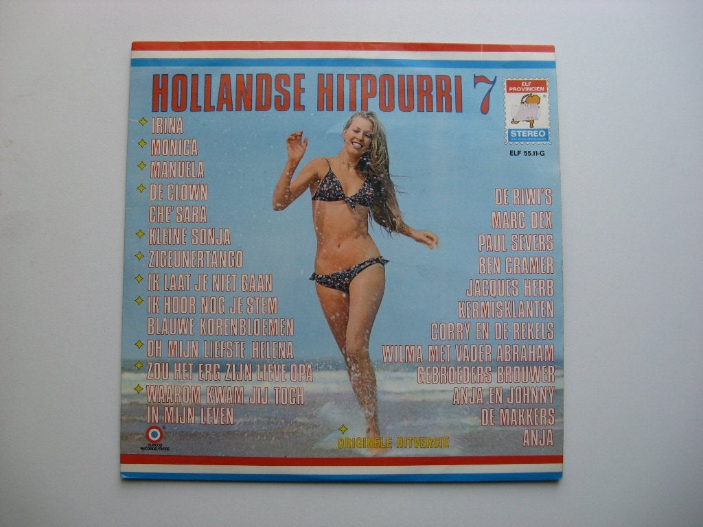 Hollandse Hitpourri 7 Orginele Hitversie, Ophalen of Verzenden, Zo goed als nieuw, 12 inch