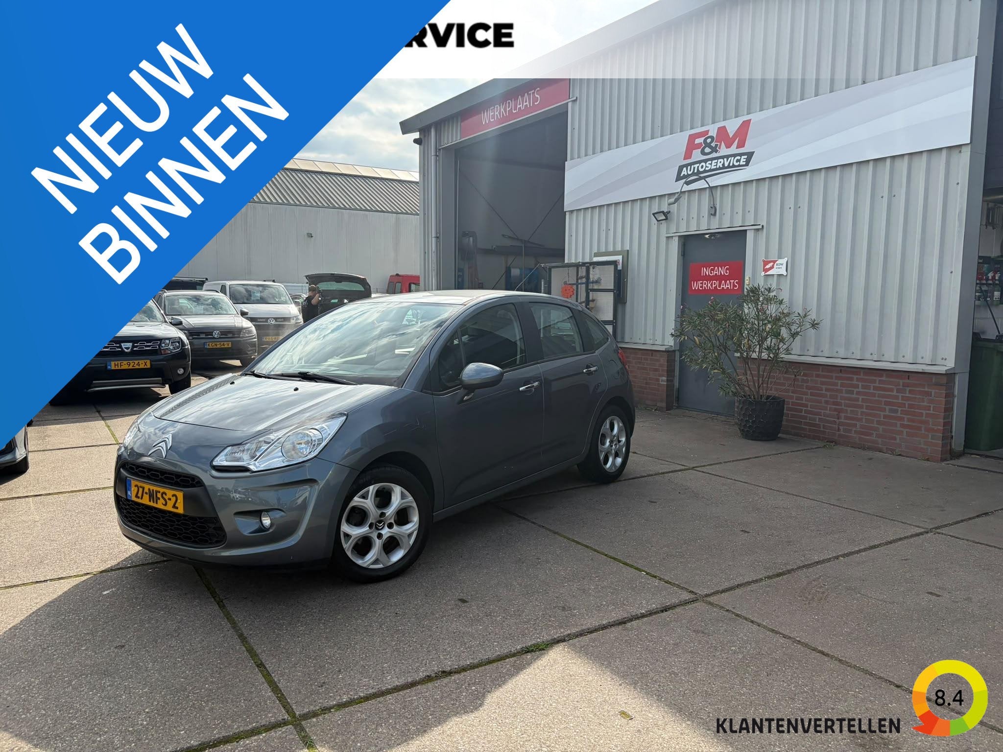 Citroen C3 1.4 VTi Ligne Business Clima, cruise, pdc achter, Auto's, Voorwielaandrijving, Euro 5, Stof, Origineel Nederlands