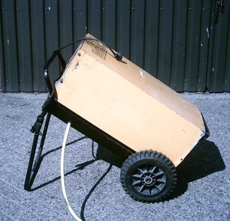 💥Andrews bouwdroger / stukadoors bouw-heater 💥, Ophalen, Gebruikt, Ventilator