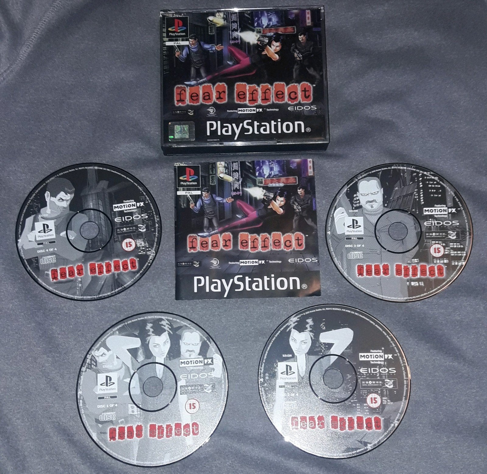Fear Effect  PAL  (Ps1), Vanaf 18 jaar, 1 speler, Zo goed als nieuw, Ophalen