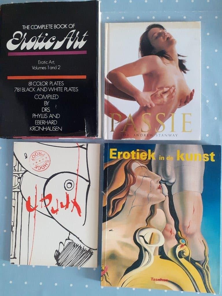 Enkele boeken over EROTIC ART / EROTIC in de kunst, zgan, Boeken, Ophalen of Verzenden, Zo goed als nieuw