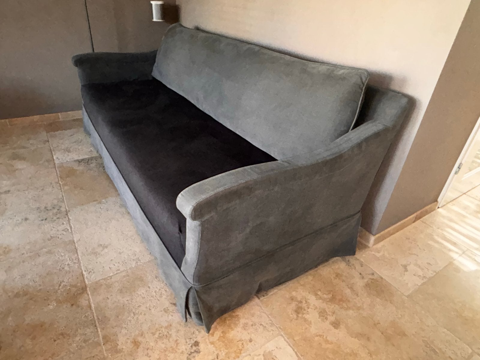 Aura Peeperkorn bank - Comfortabel en stijlvol, Ophalen, Gebruikt, Driepersoons, 75 tot 100 cm