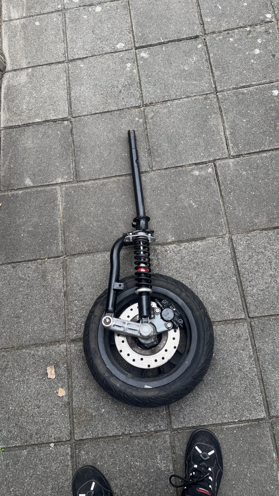 sp voorvork met spatbord alles, Ophalen of Verzenden