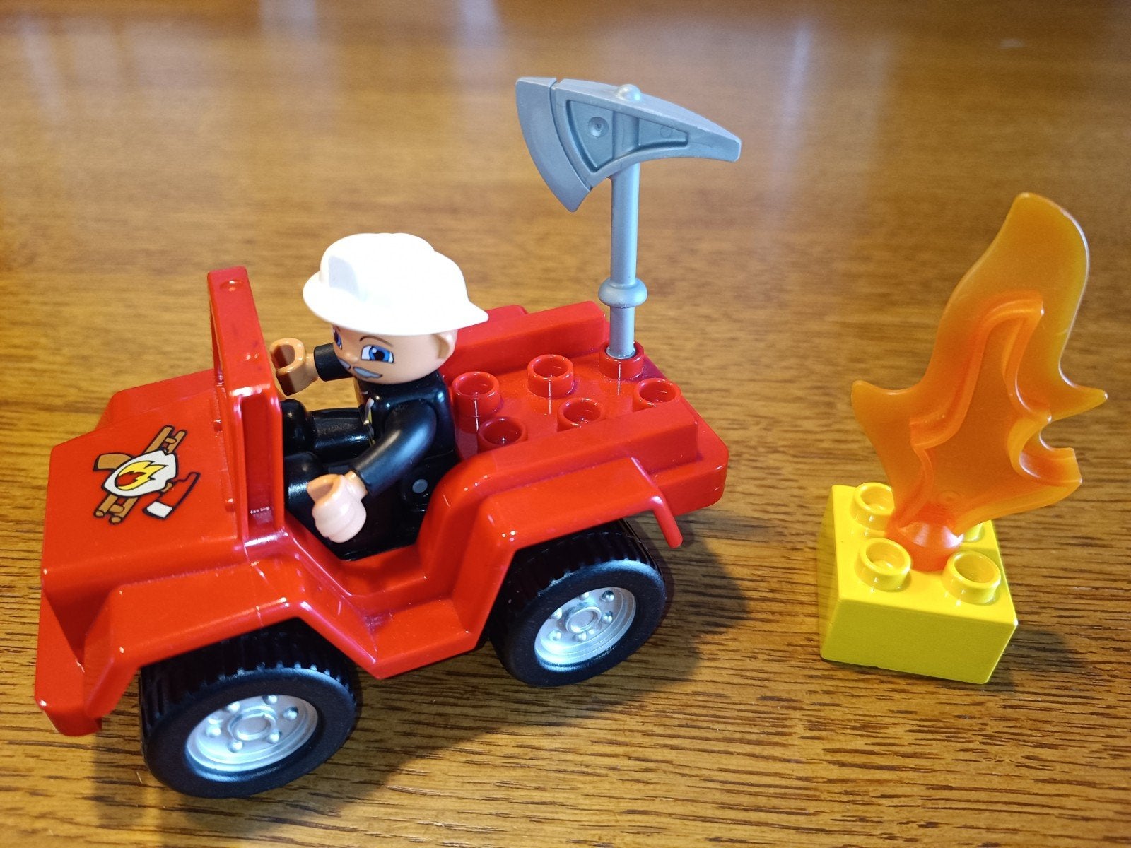 Duplo brandweercommandant 6169, Ophalen of Verzenden, Gebruikt, Overige merken