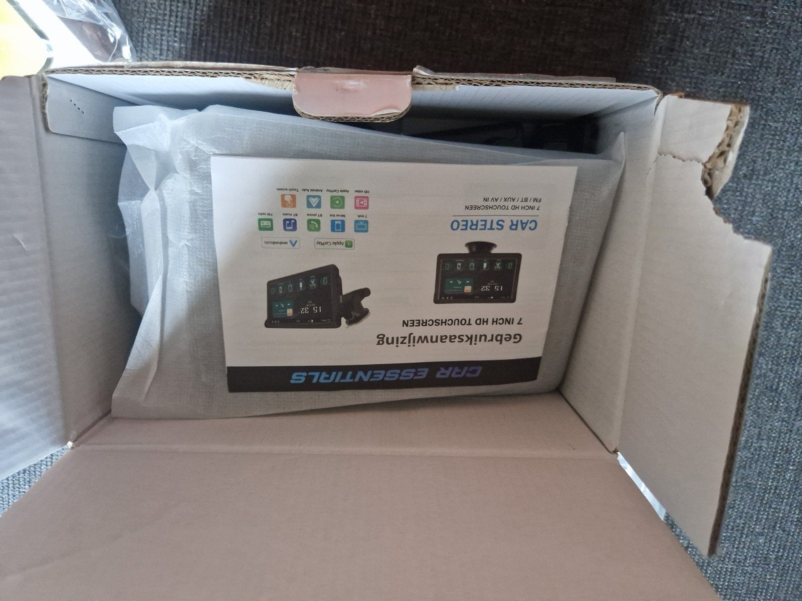 CAR ESSENTIALS 7 inch HD touchscreen autoradio, Ophalen of Verzenden, Nieuw