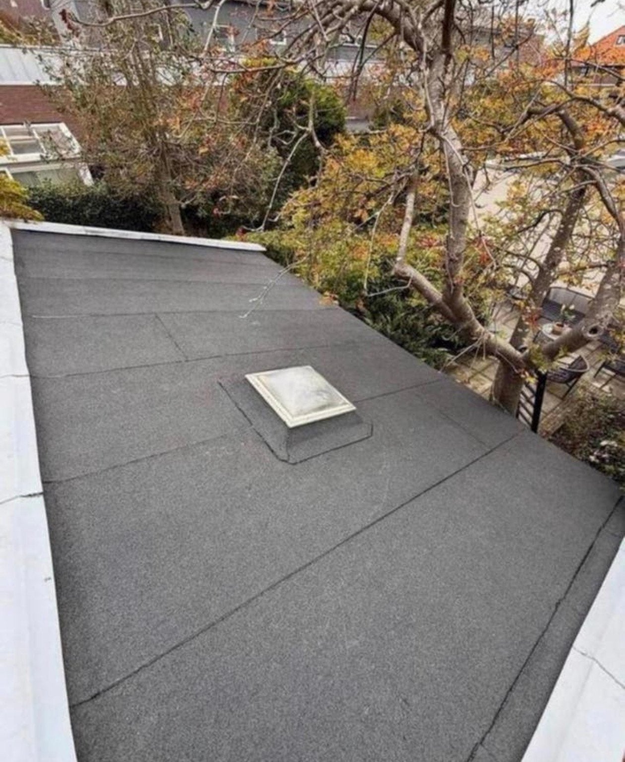 Een nieuw bitumen of pannendak voor een mooie prijs, Ophalen, Overige materialen, Zwart, Nieuw