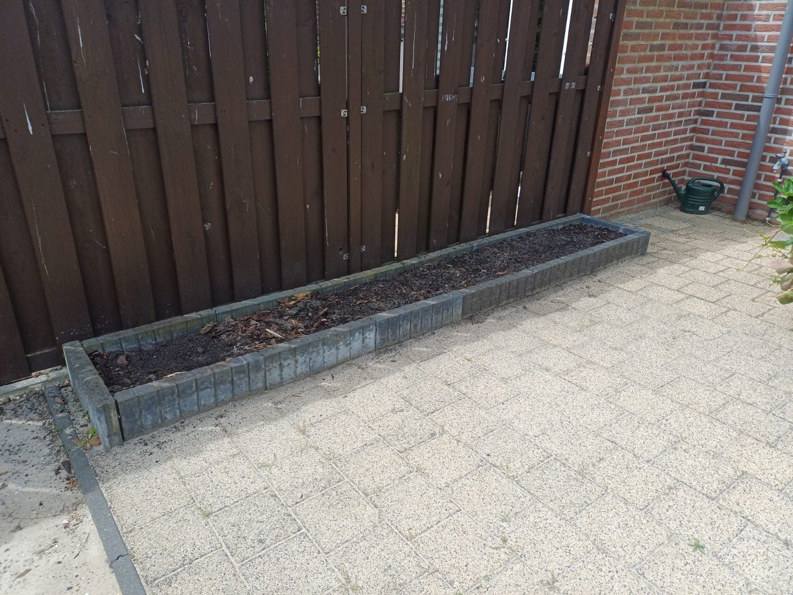 Afzetbandjes betonband grijs, Ophalen