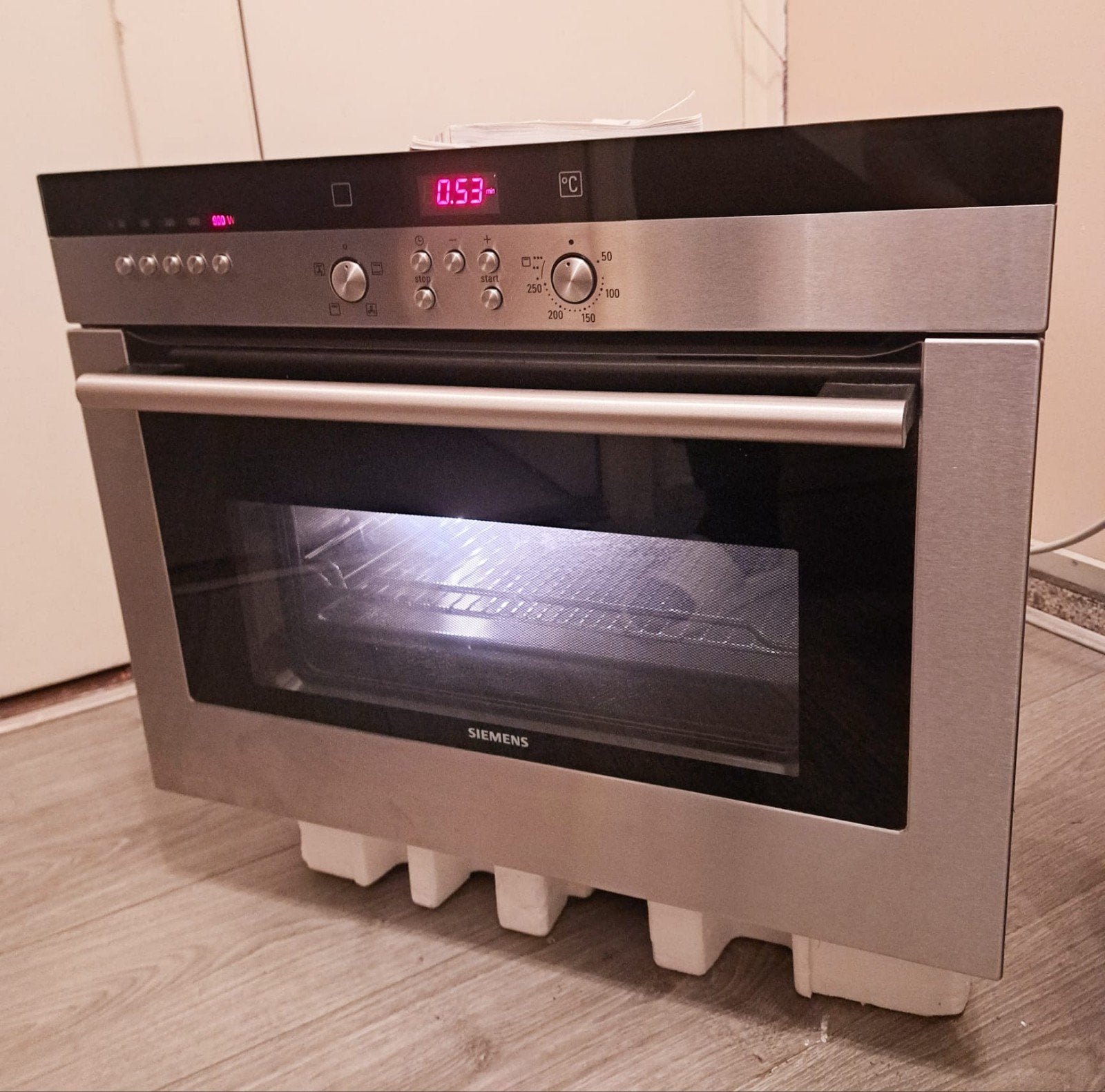 Siemens inbouw combi oven, Witgoed en Apparatuur, 45 tot 50 cm, Siemens, Ophalen of Verzenden, Inbouw