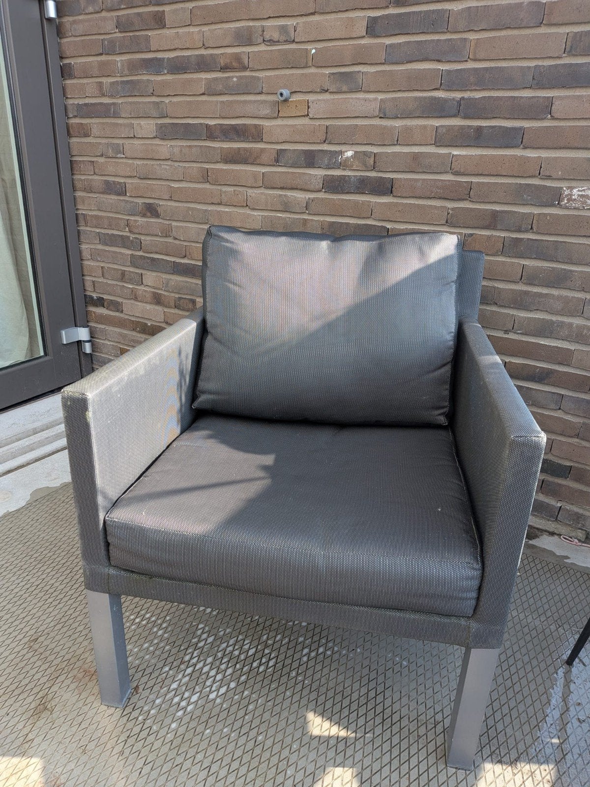 Tuinstoel/balkon in goede staat, Ophalen, Zo goed als nieuw, Kunststof