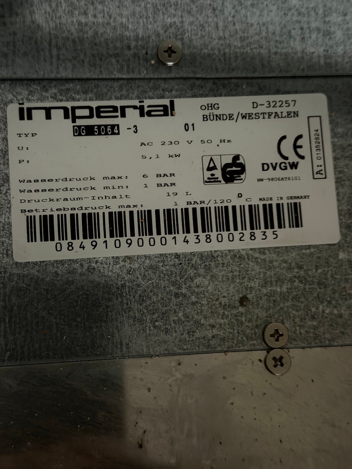 Imperial Oven en Stoomoven Combinatie - Goede Staat, Ophalen, Gebruikt, Overige merken, Stoom