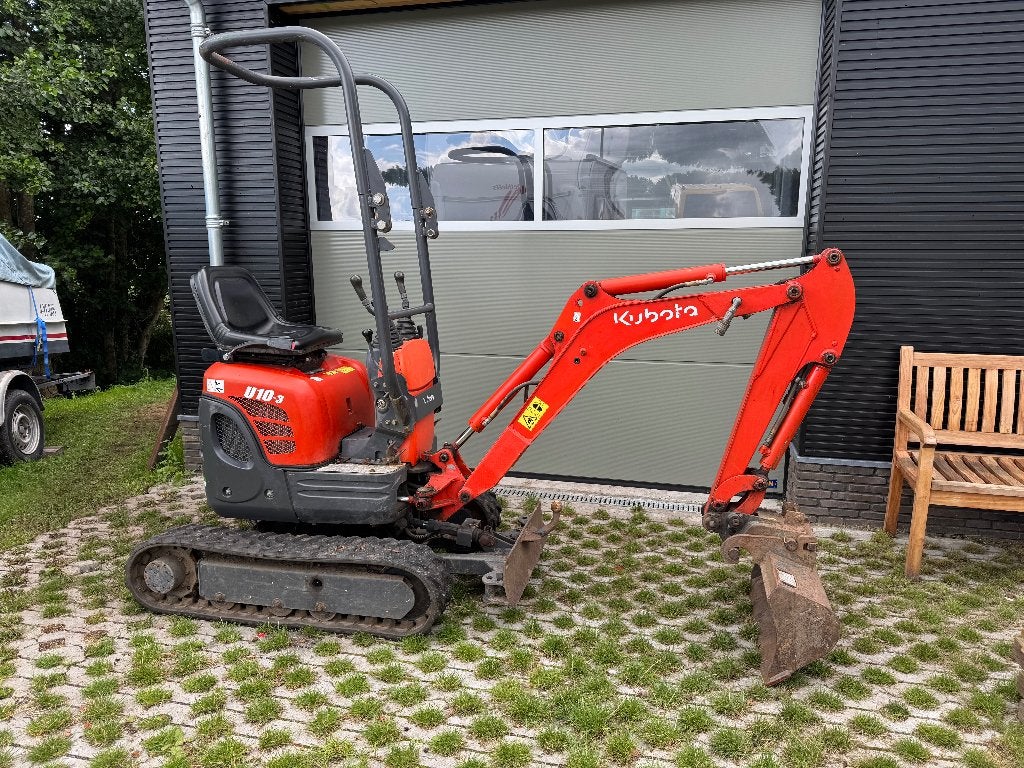 Kubota U10-3 Marge minigraver, Zakelijke goederen, Machines en Bouw | Kranen en Graafmachines, Ophalen, Graafmachine
