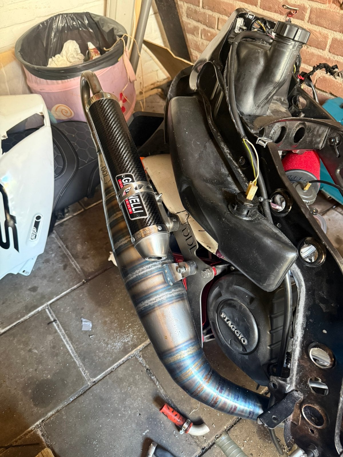 DDL 55 Slag V3 Special, Ophalen, Zo goed als nieuw, Uitlaat