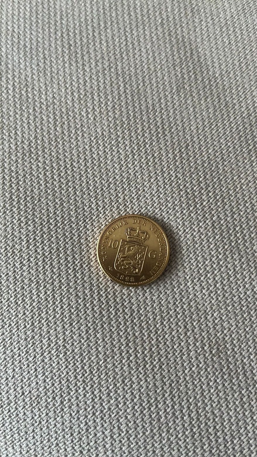Gouden tientje 1898, Postzegels en Munten, Munten | Nederland, Ophalen of Verzenden, Koningin Wilhelmina, 10 gulden