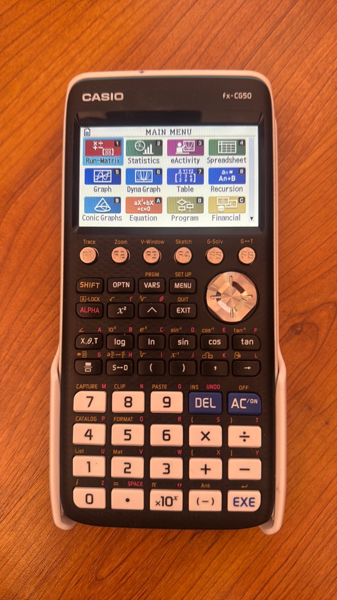 Casio FX CG50 Grafische Rekenmachine, Diversen, Rekenmachines, Verzenden, Grafische rekenmachine, Zo goed als nieuw