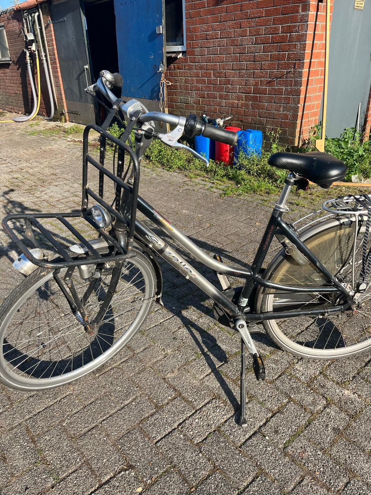 Damesfiets met voordrager - Leuke en gezellige fiets, Versnellingen, Trommelrem, Ophalen, Overige merken
