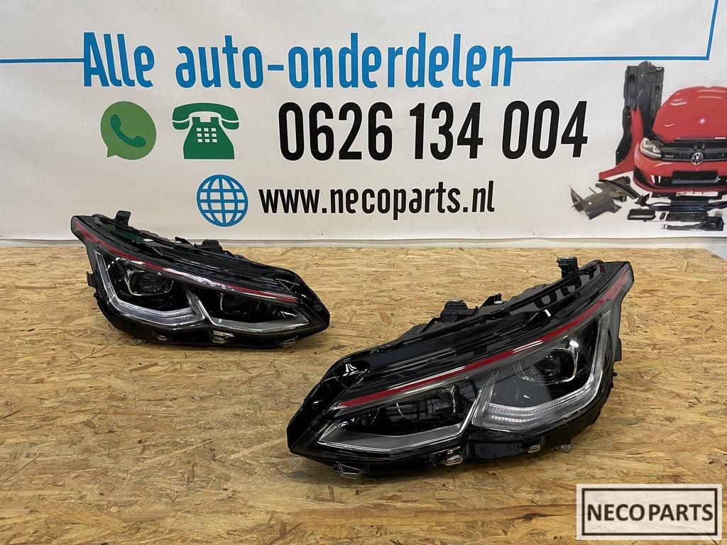VW GOLF 8 GTI VOL LED KOPLAMP KOPLAMPEN SET ORIGINEEL, Gebruikt, -, Volkswagen, -