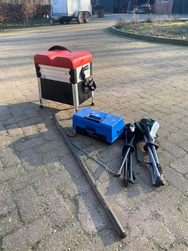 Vispullen, Fietsen en Brommers, Fietsen | Bakfietsen, Zo goed als nieuw, 1 kind, Ophalen