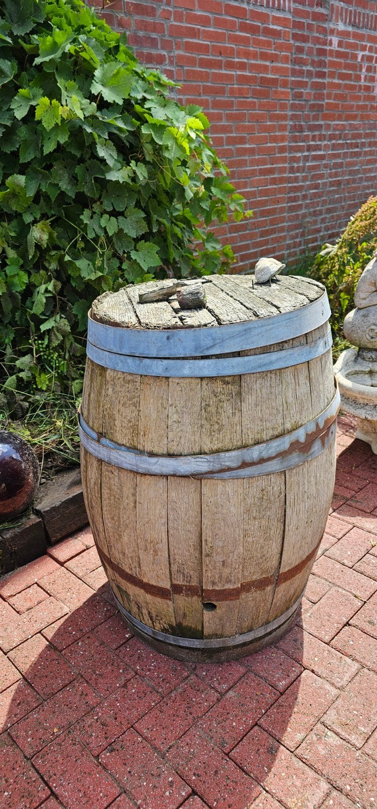 Regenton voor Tuin, Ophalen, Gebruikt