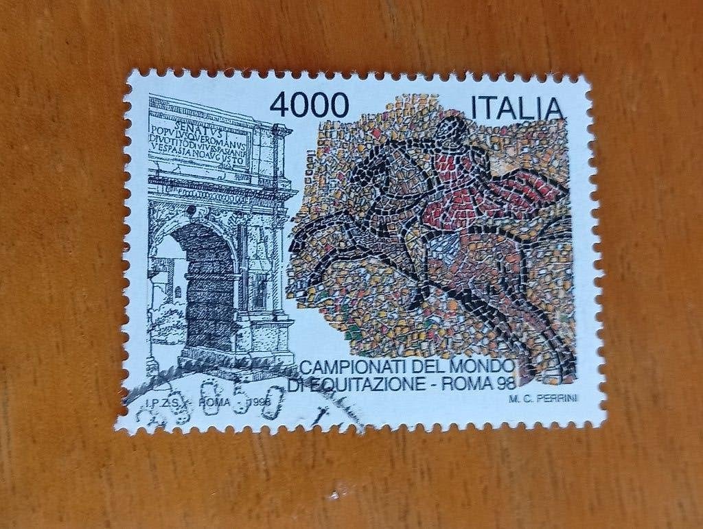 italie 1998, Ophalen of Verzenden, Gestempeld
