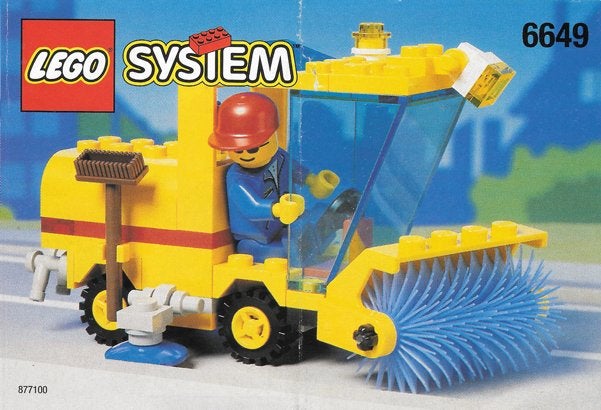 LEGO 6649 - Street Sweeper, City, Lego, Info@lego.nl, Ophalen of Verzenden