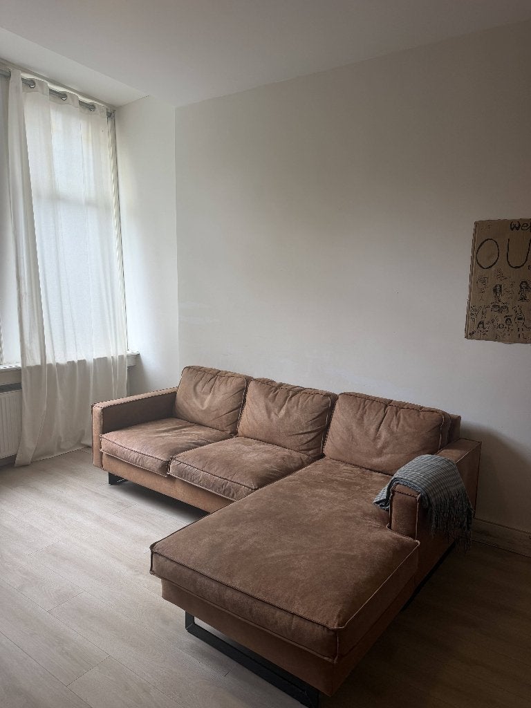 Brown Couch, Huis en Inrichting, Banken | Bankstellen, Gebruikt, Hoekbank, 75 tot 100 cm, Ophalen of Verzenden