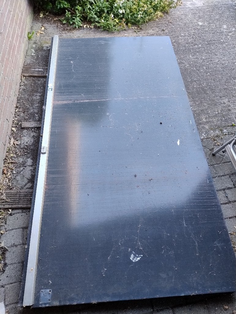 Tuinpoort of tuindeur (236x124x4cm), Tuin en Terras, Ophalen, Gebruikt, 100 tot 150 cm, 200 cm of meer