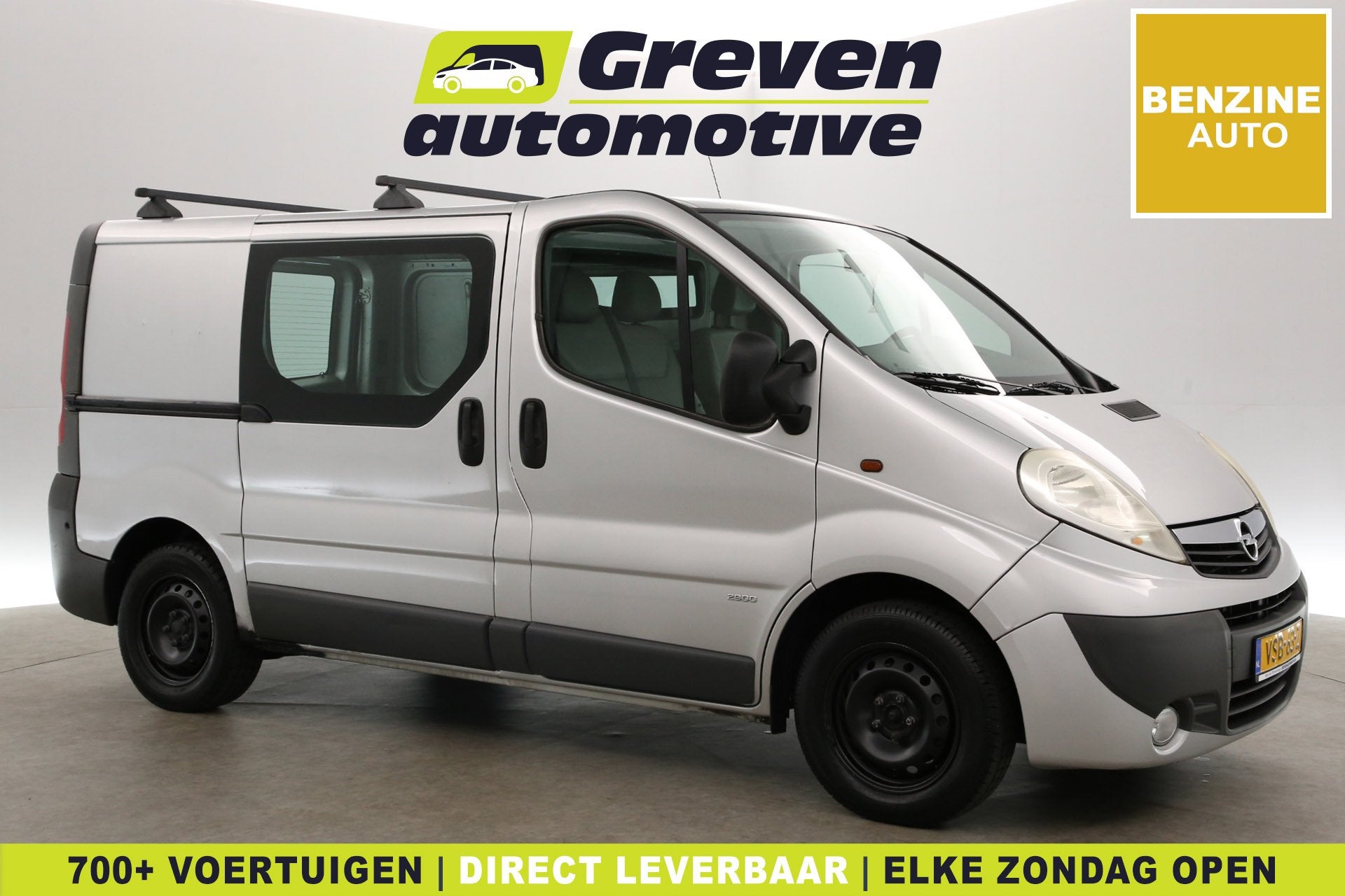 Opel Vivaro 2.0i L1H1 | Marge | Benzine | Airco | 3 Zits | T, Auto's, Voorwielaandrijving, 1998 cc, Gebruikt, 4 cilinders