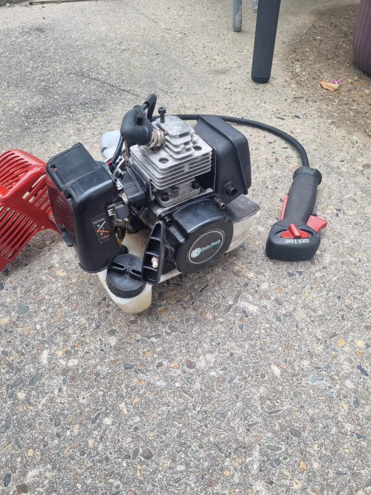 2t motor Tuin-Tools bosmaaier motor - Zo goed als nieuw, Tuin en Terras, Bosmaaiers, Ophalen of Verzenden, Zo goed als nieuw, Benzine