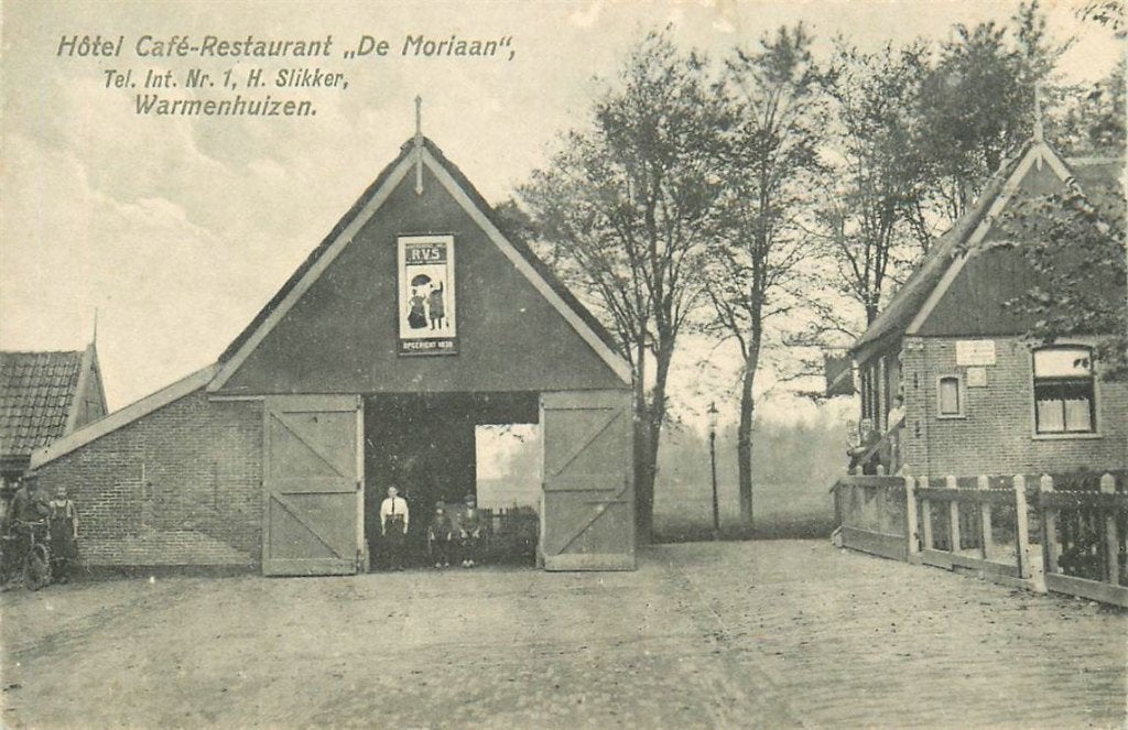701-171-017 Warmenhuizen De Moriaan, Verzamelen, Verzenden, Voor 1920, Noord-Holland