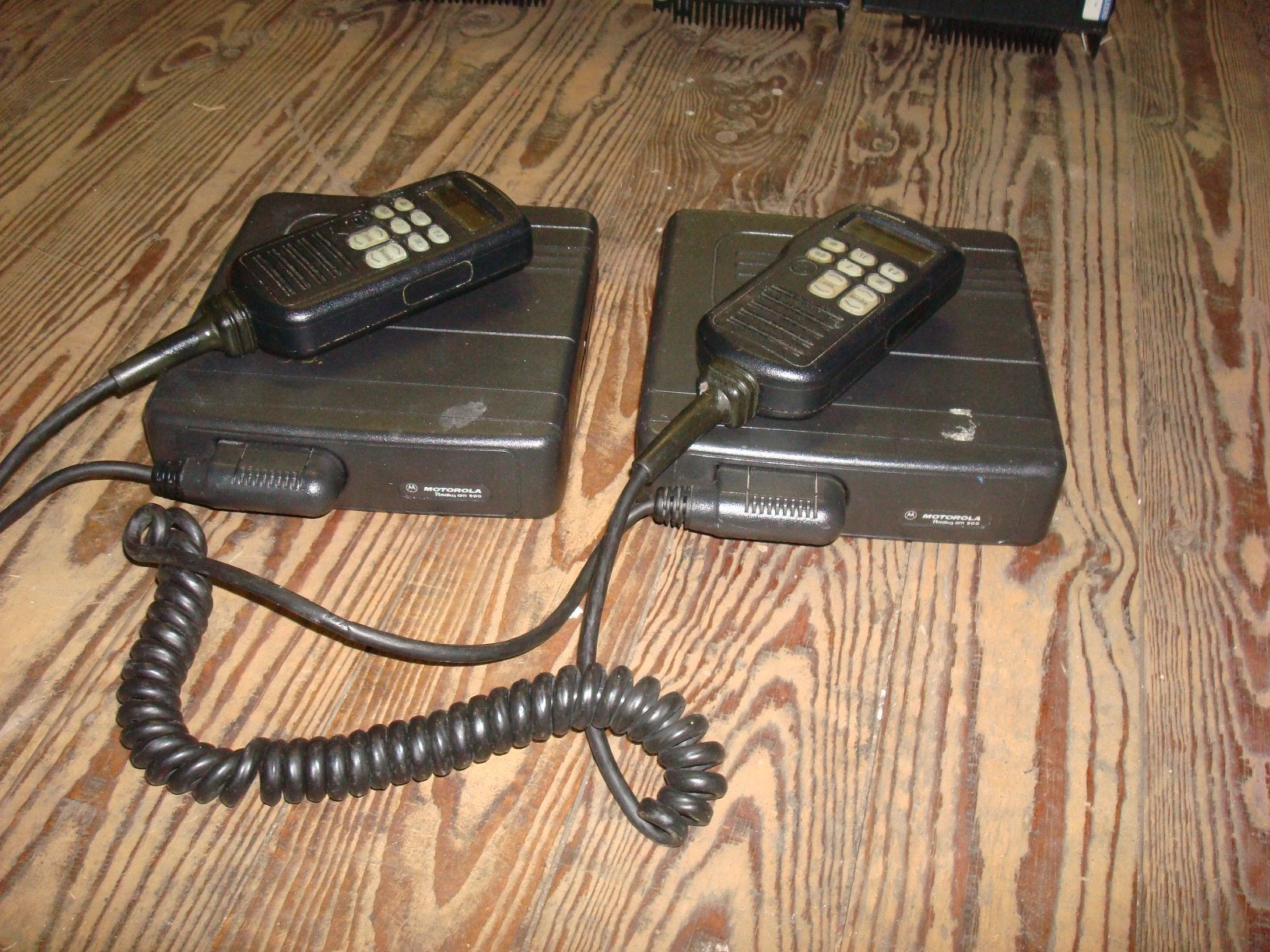 2 STUKS MOTOROLA MOBILOFOON TYPE GM 900 + 3x TELETRON MOBILO, Ophalen of Verzenden, Gebruikt