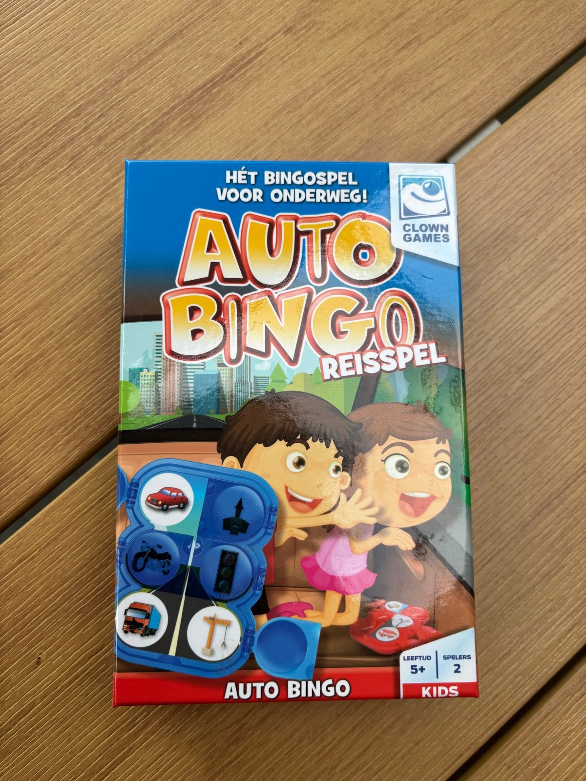 Auto Bingo Reisspel - Het Bingospel voor Onderweg!, Hobby en Vrije tijd, Een of twee spelers, Ophalen, Zo goed als nieuw